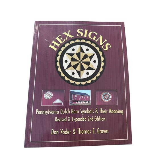 Hex Signs: Pennsylvania Dutch Barn Symbols and Their Meaning Farm Barn Decor - Picture 1 of 4